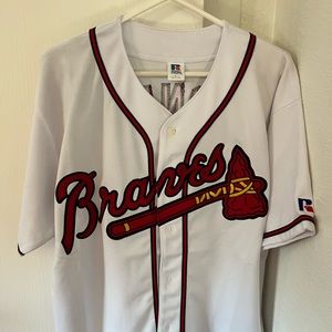 Men’s size large Chipper Jones jersey